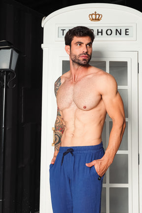 Calça Masculina em Malha Gaze