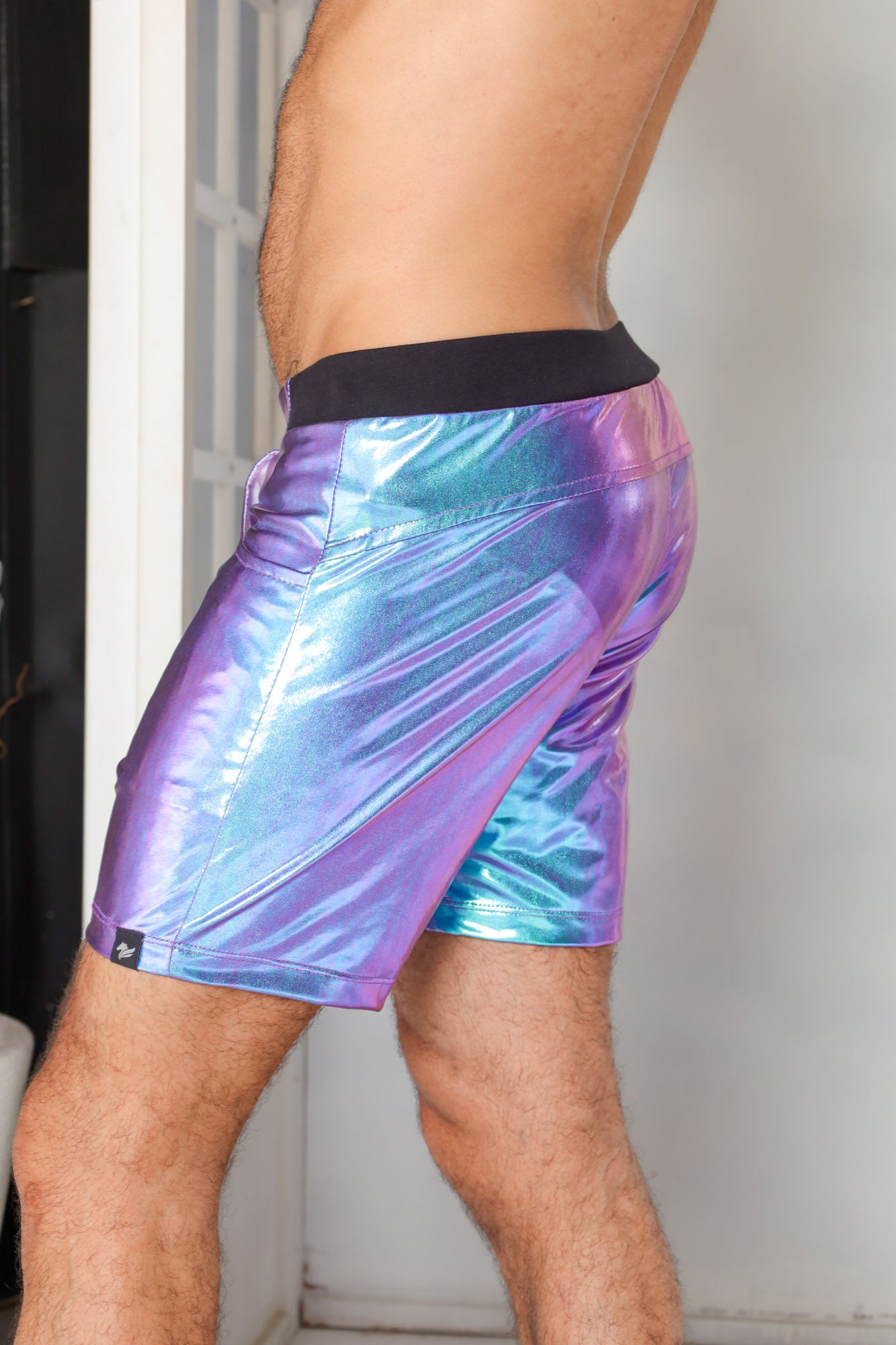 Short Masculino Metalizado