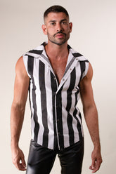 Camisa Masculina Modelo Machão Listrada
