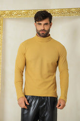 Suéter Masculino em Malha Crepe