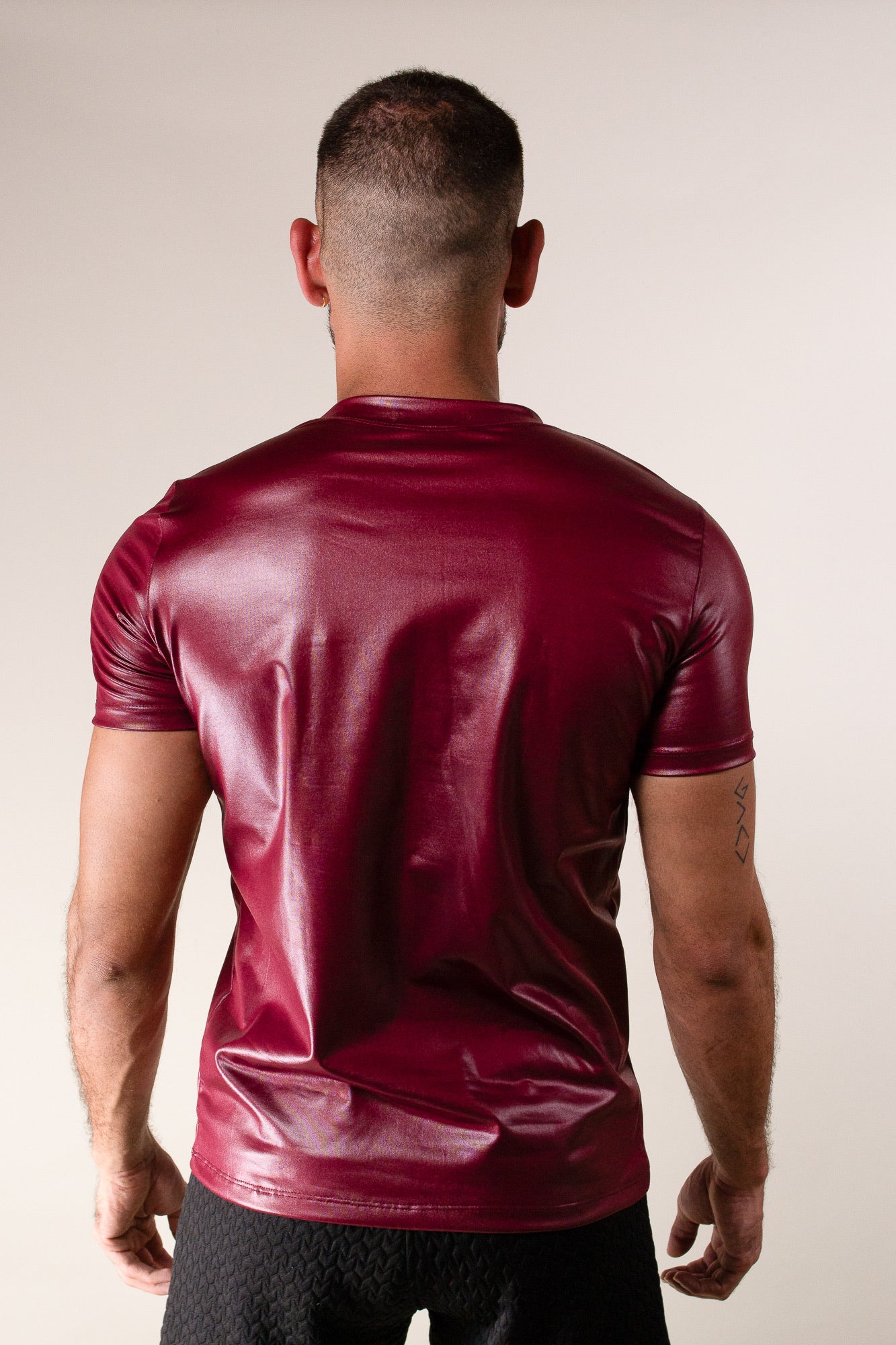 Camiseta Masculina Cirrê Bordô