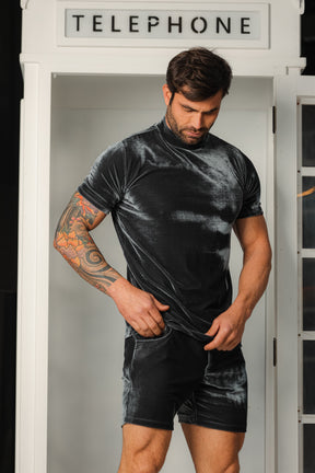 Conjunto Masculino em Veludo