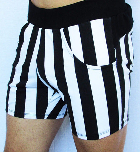 Short Masculino de Cotton Listrado