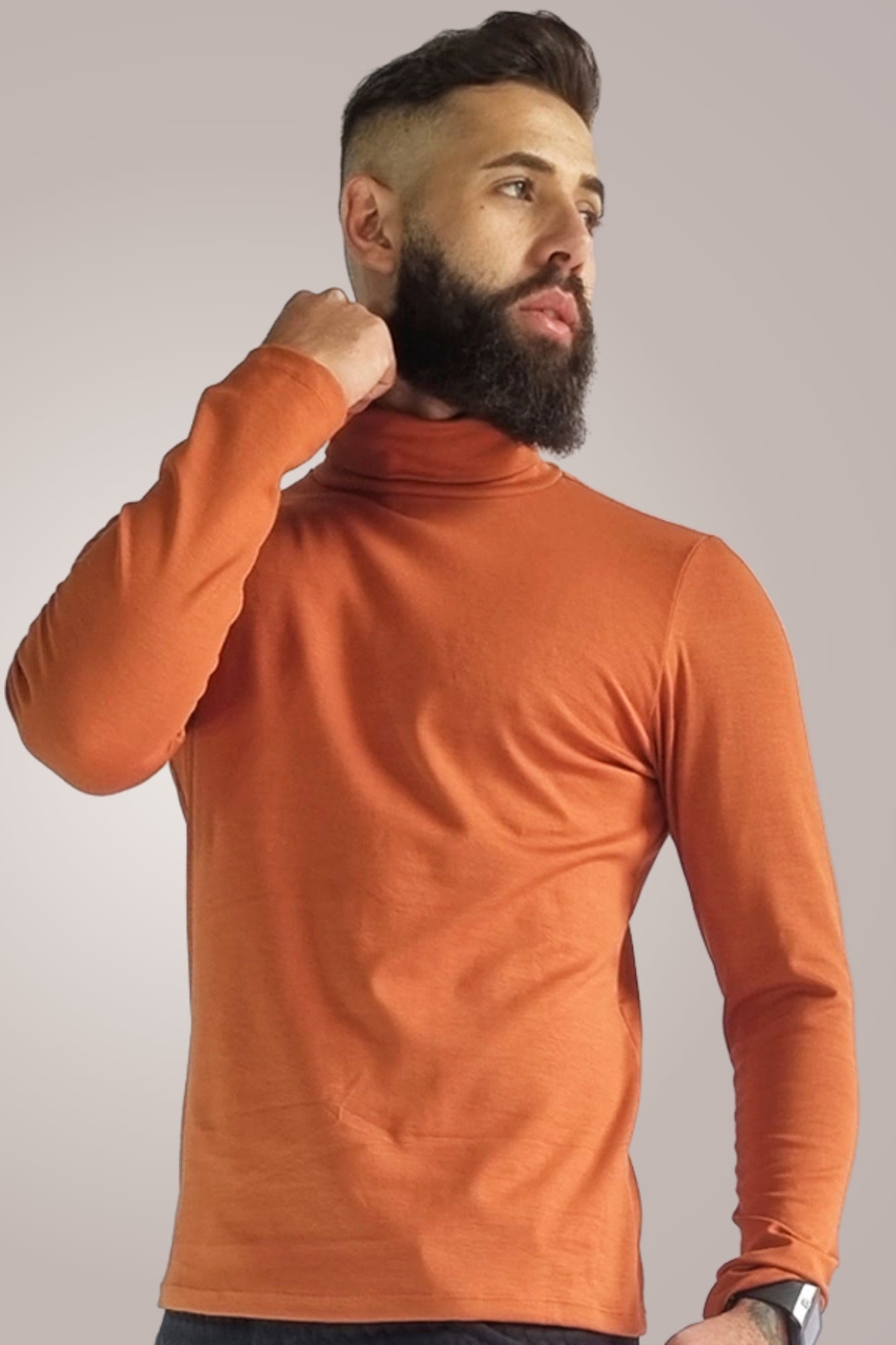 Blusa Masculina Cacharrel Moletinho Telha - Ateliê João Vieira - JotaVê