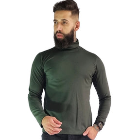 Blusa Masculina Cacharrel Moletinho Verde Musgo - Ateliê João Vieira - JotaVê