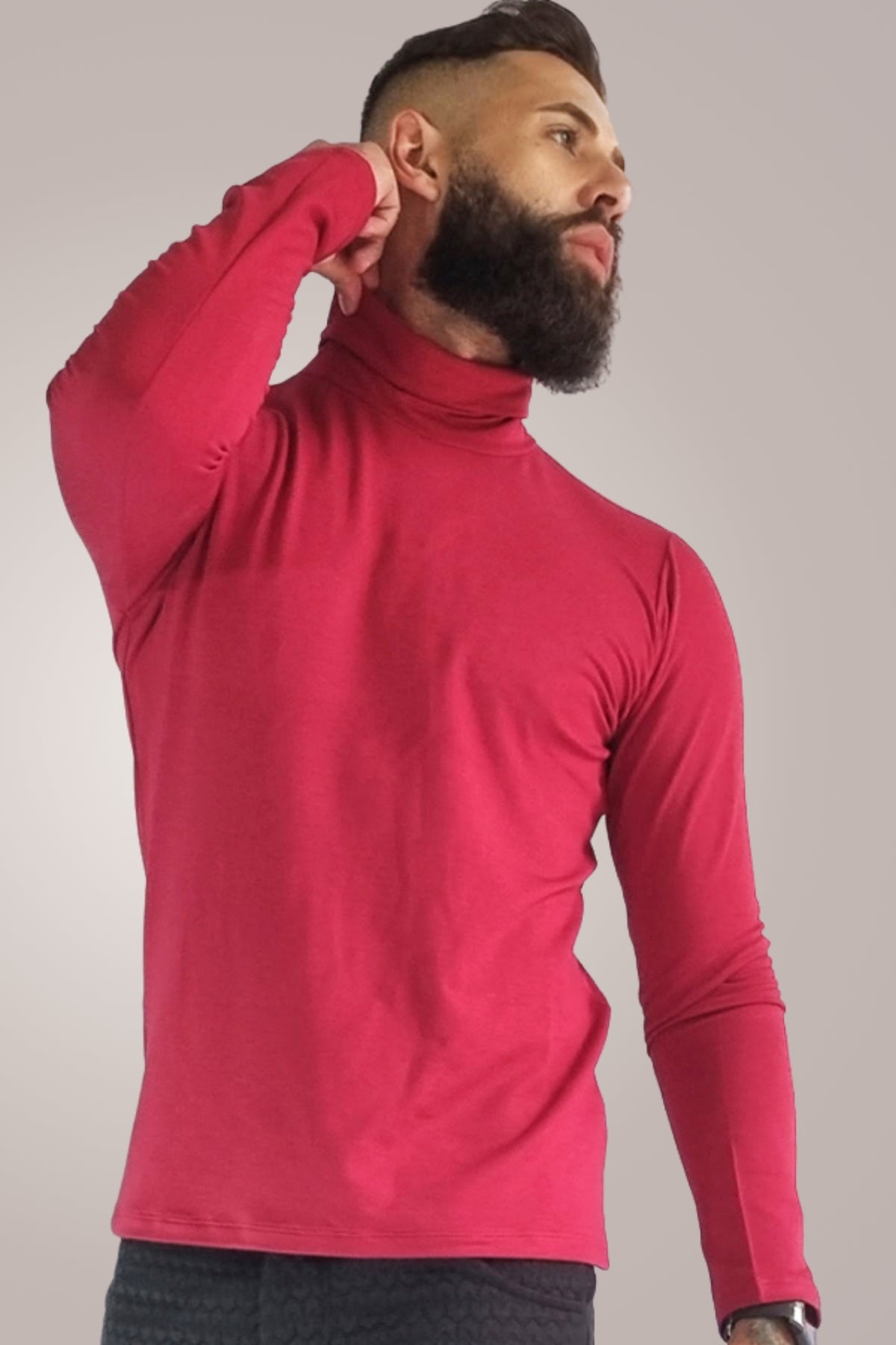 Blusa Masculina Cacharrel Moletinho Vermelho - Ateliê João Vieira - JotaVê