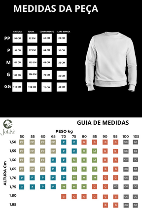 Blusa Masculina Gola Alta Long Line em Malha Tricot - Ateliê João Vieira - JotaVê