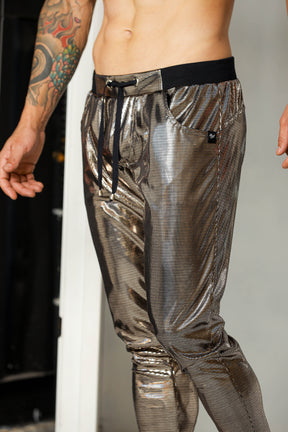 Calça Masculina em Malha Holográfica