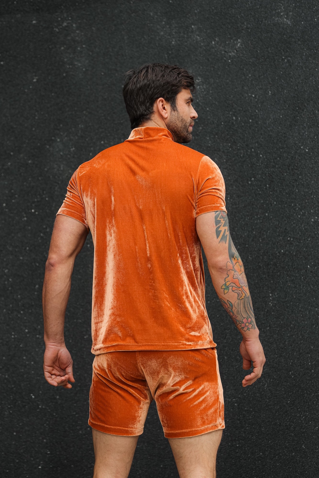 Conjunto Masculino em Veludo