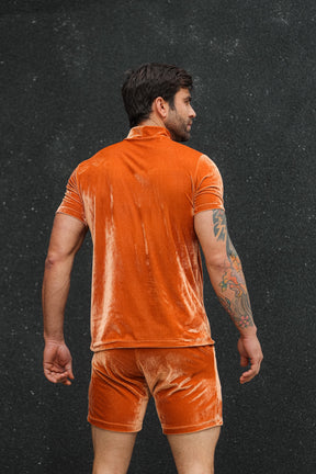 Conjunto Masculino em Veludo