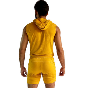 Macaquinho Masculino Modelo Machão com Capuz