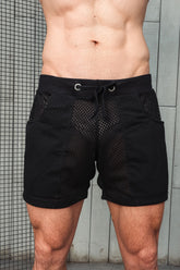 Short Masculino Transparente em Tela