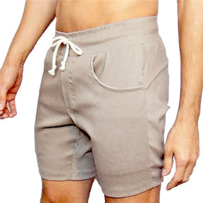 Short Masculino em Bengaline Bege