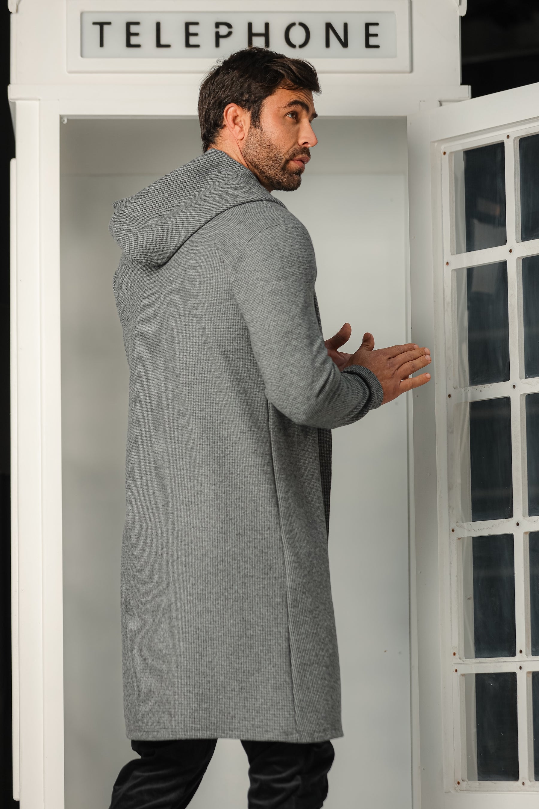 Cardigan Masculino Lãzinha Xadrez