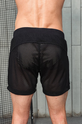 Short Masculino Transparente em Tela