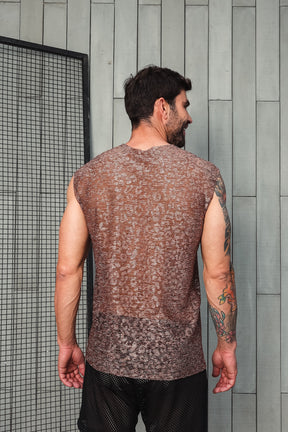 Regata Machão Devorê Oncinha