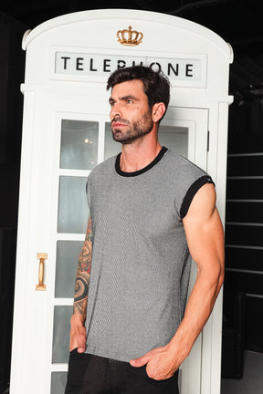 Regata Machão Malha Canelada