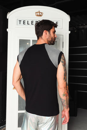 Regata Viscolycra com Detalhe Prateado