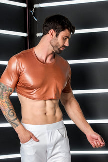 Cropped Masculino em Cirrê