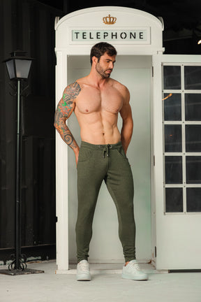 Calça Masculina Jogger em Lãzinha