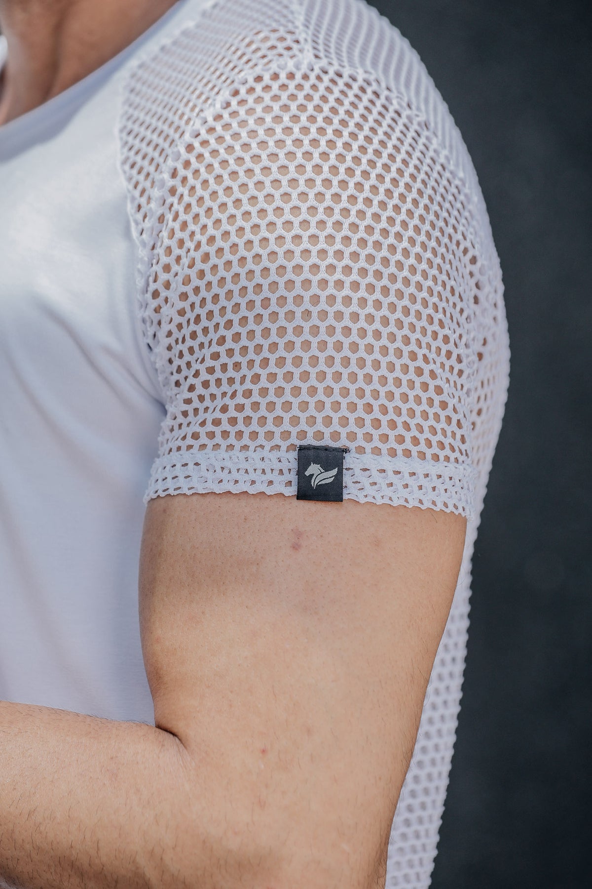 Camisetas Masculina Long Line  Detalhe Em Arrastão