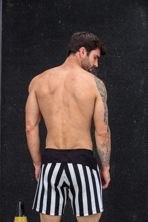 Short Masculino Cotton Listrado