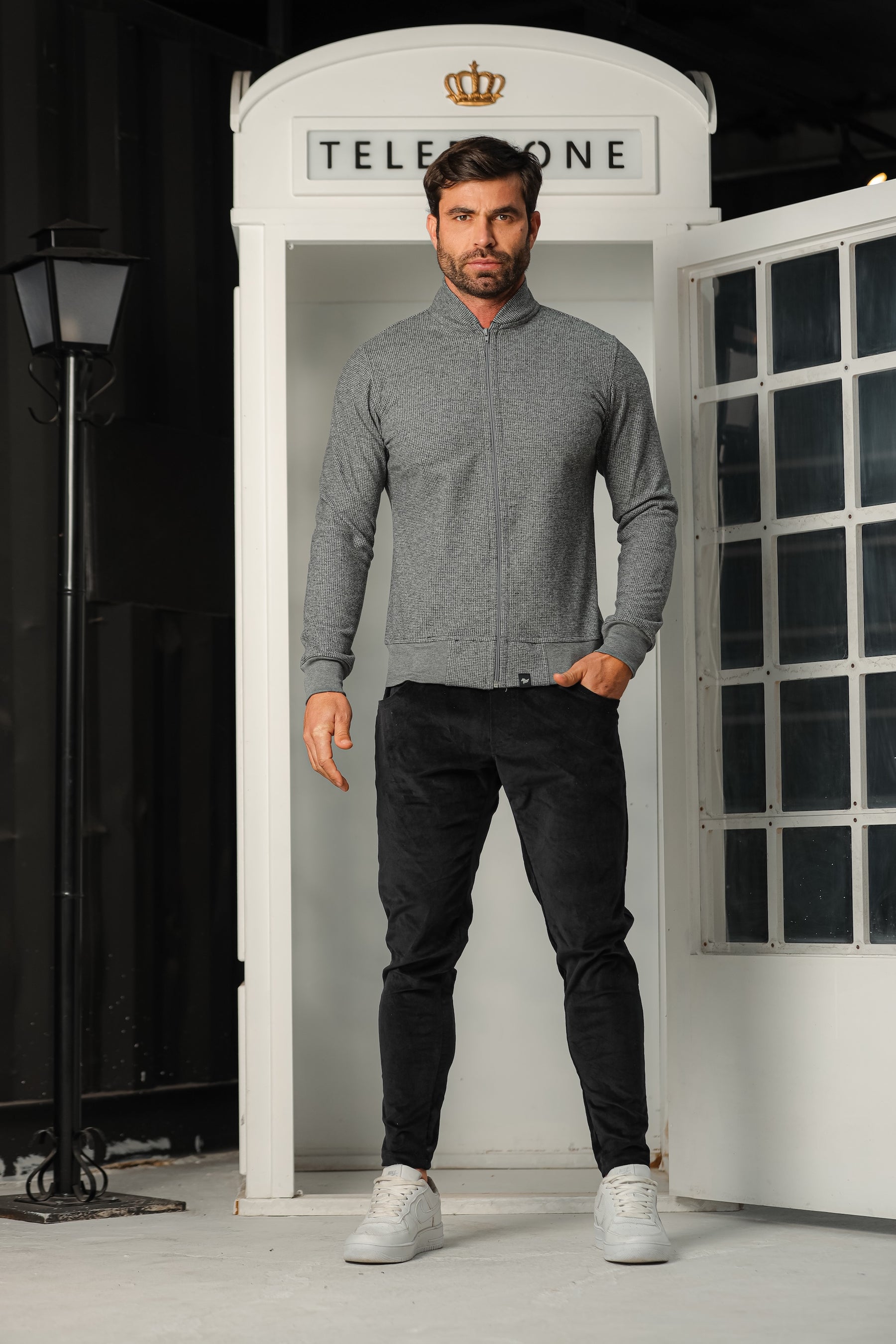 Jaqueta Masculina em Lãzinha