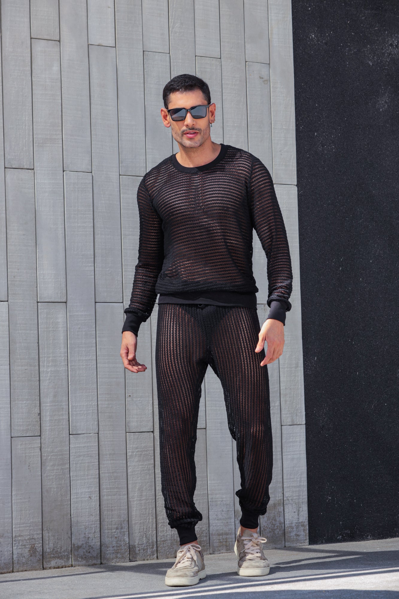 Conjunto Masculino em Arrastão