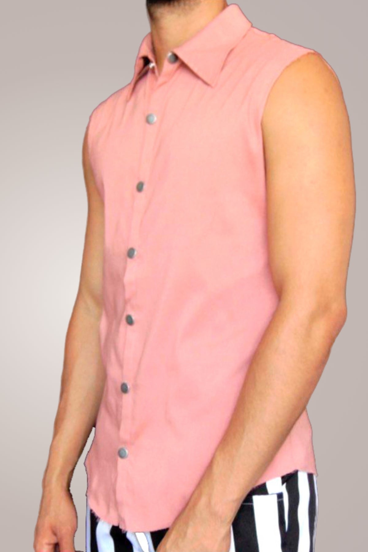 Camisa Masculina Modelo Machão Rosa