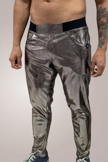 Calça Masculina em Malha Holográfica
