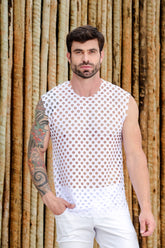 Regata Masculina em Arrastão Aberto