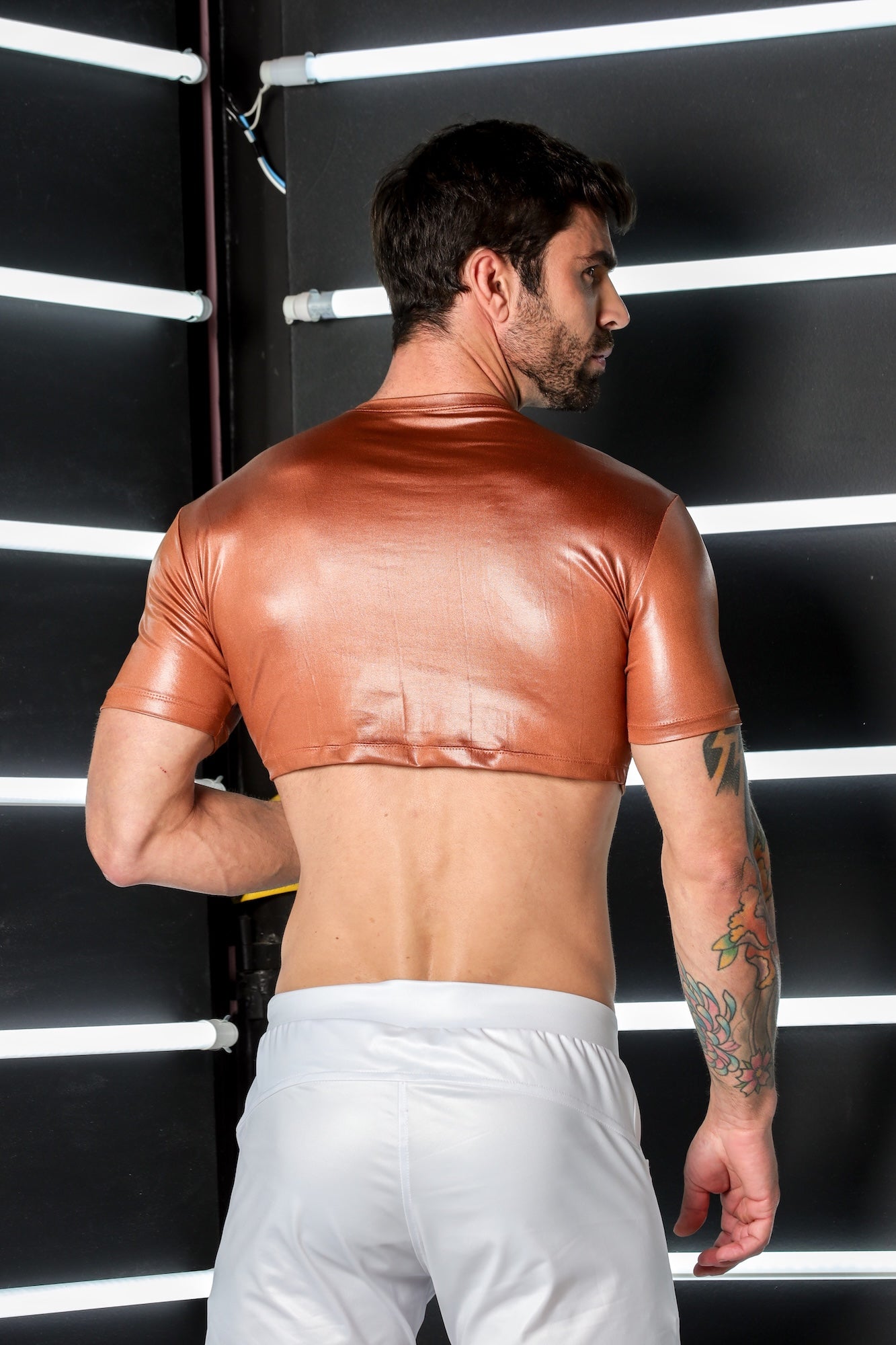 Cropped Masculino em Cirrê