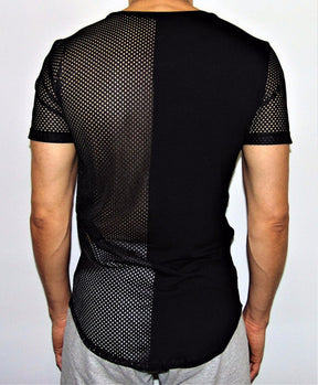 Camiseta Masculina Viscolycra Barra Redonda Dets em Tela