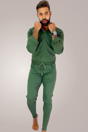 Macacão Masculino Slim Manga Longa