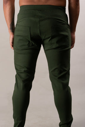 Calça Masculina em Bengaline Verde