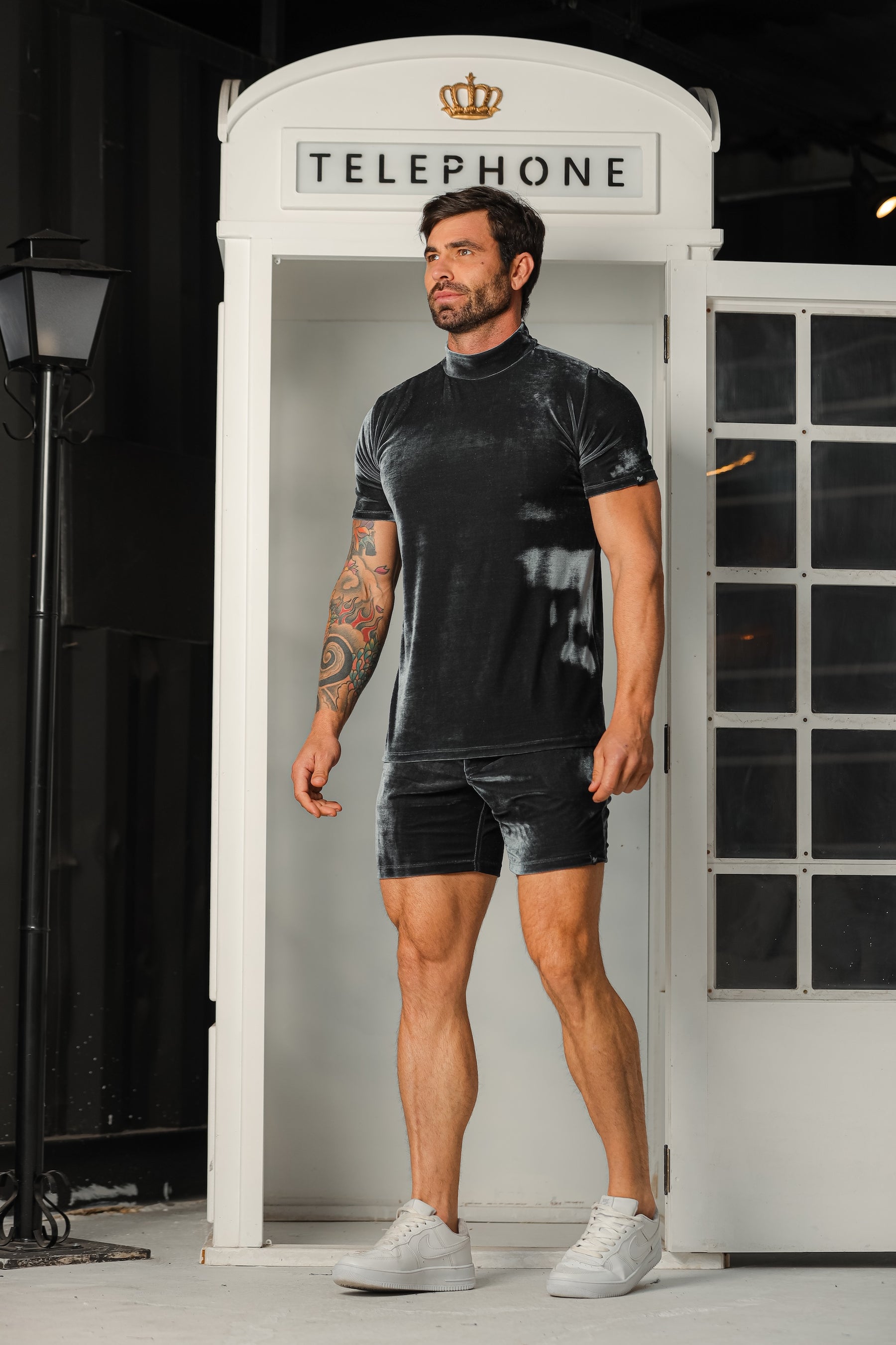 Conjunto Masculino em Veludo