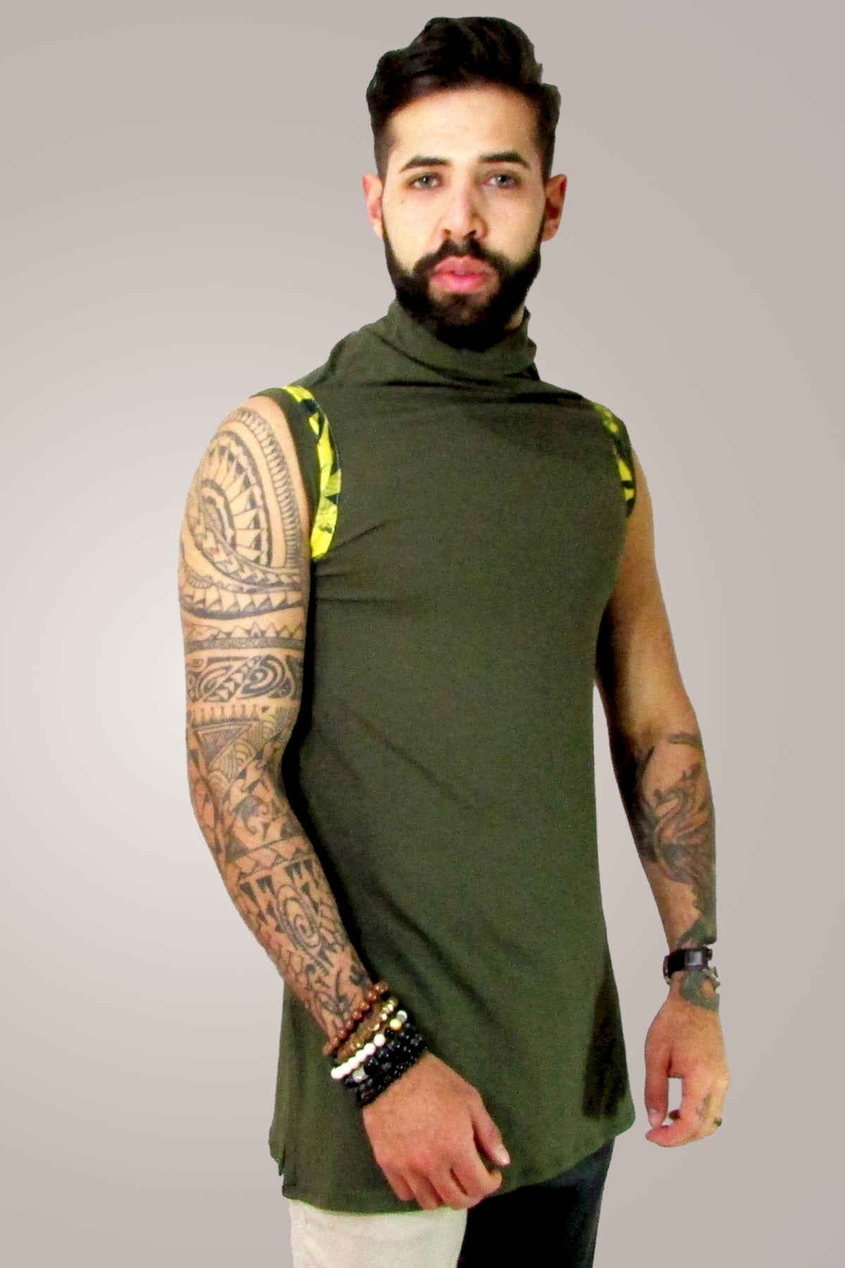 Regata Masculina Long Fit Verde