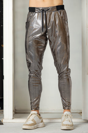 Calça Masculina em Malha Holográfica