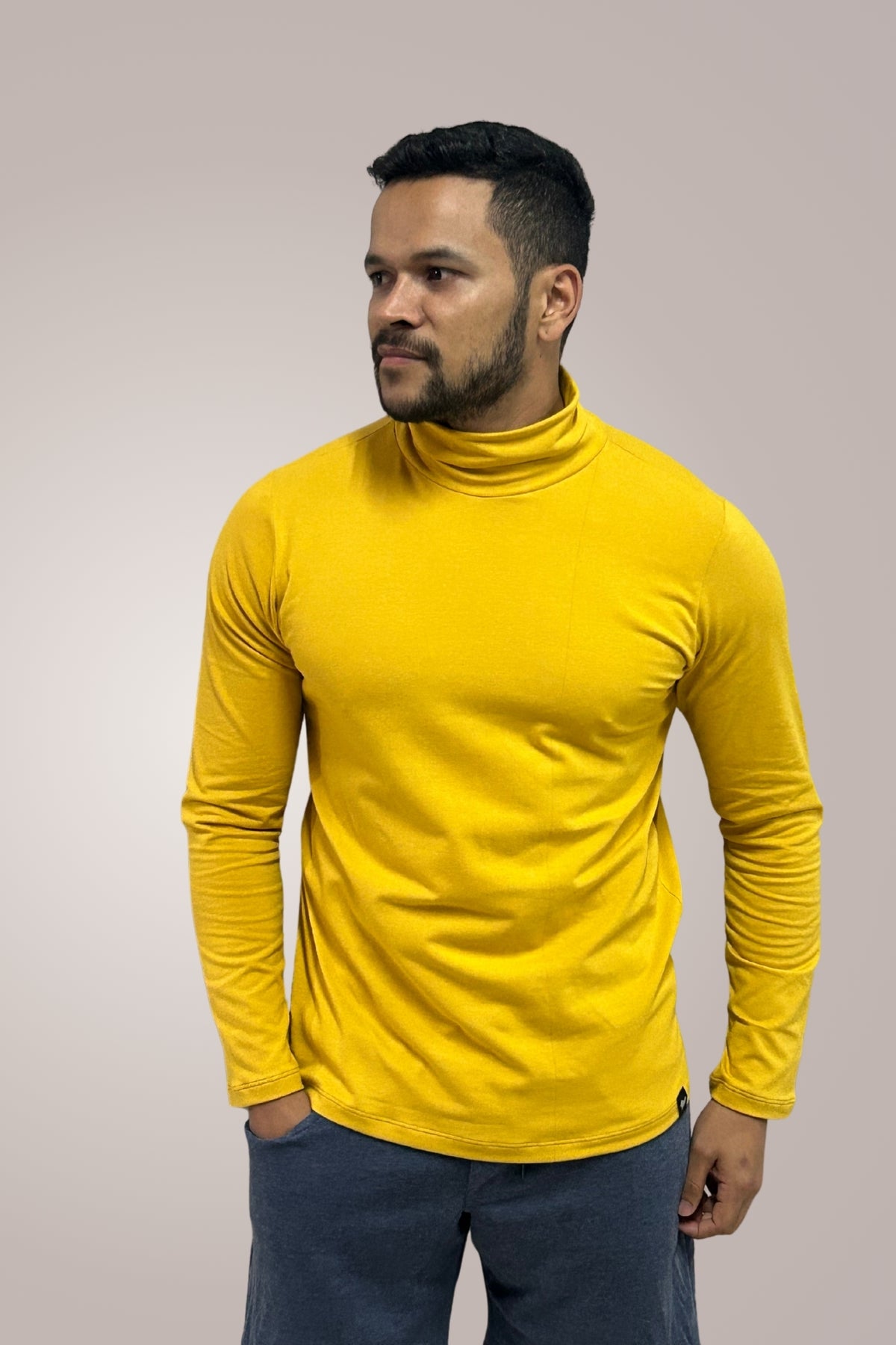 Blusa Masculina Cacharrel Viscolycra Amarelo