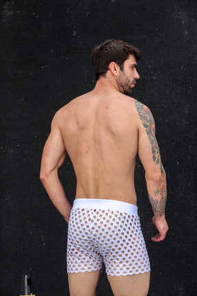 Short Masculino em Arrastão Aberto