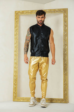 Colete Masculino em Malha Resinada