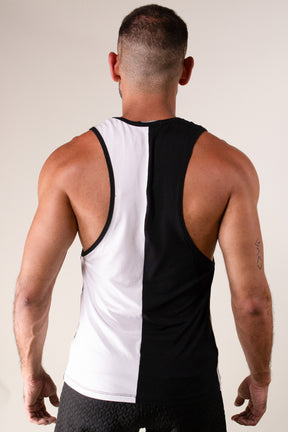 Regata Masculina Black White
