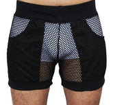 Short Masculino Transparente Modelo Praia Preto