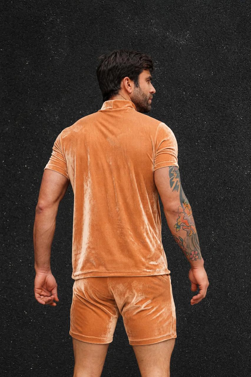 Conjunto Masculino em Veludo