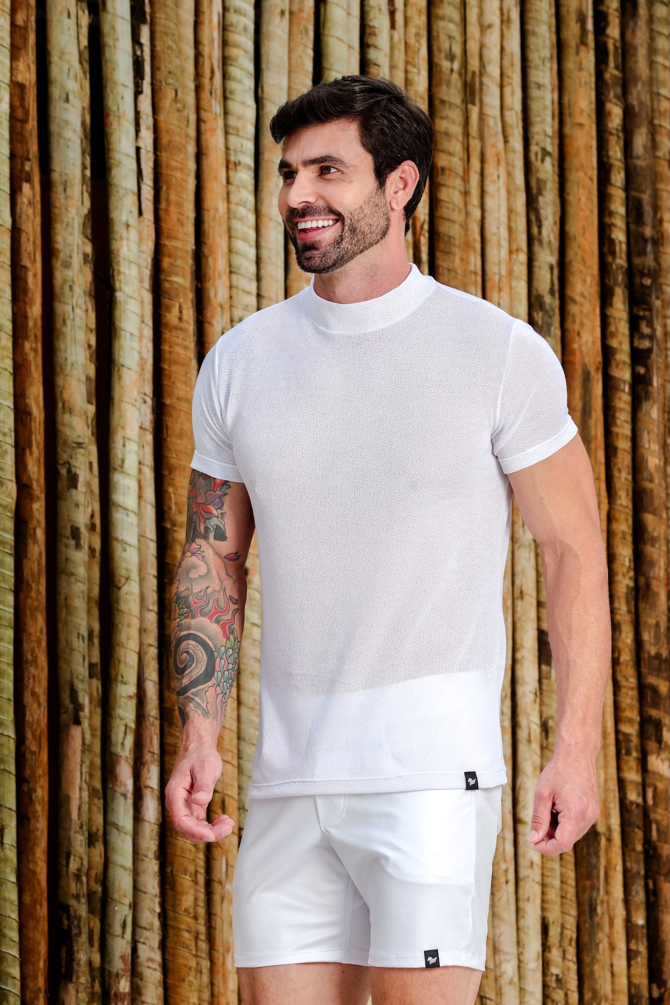 Camiseta Masculina em Lãzinha