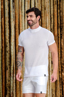 Camiseta Masculina em Lãzinha