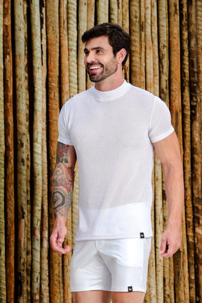 Camiseta Masculina em Lãzinha