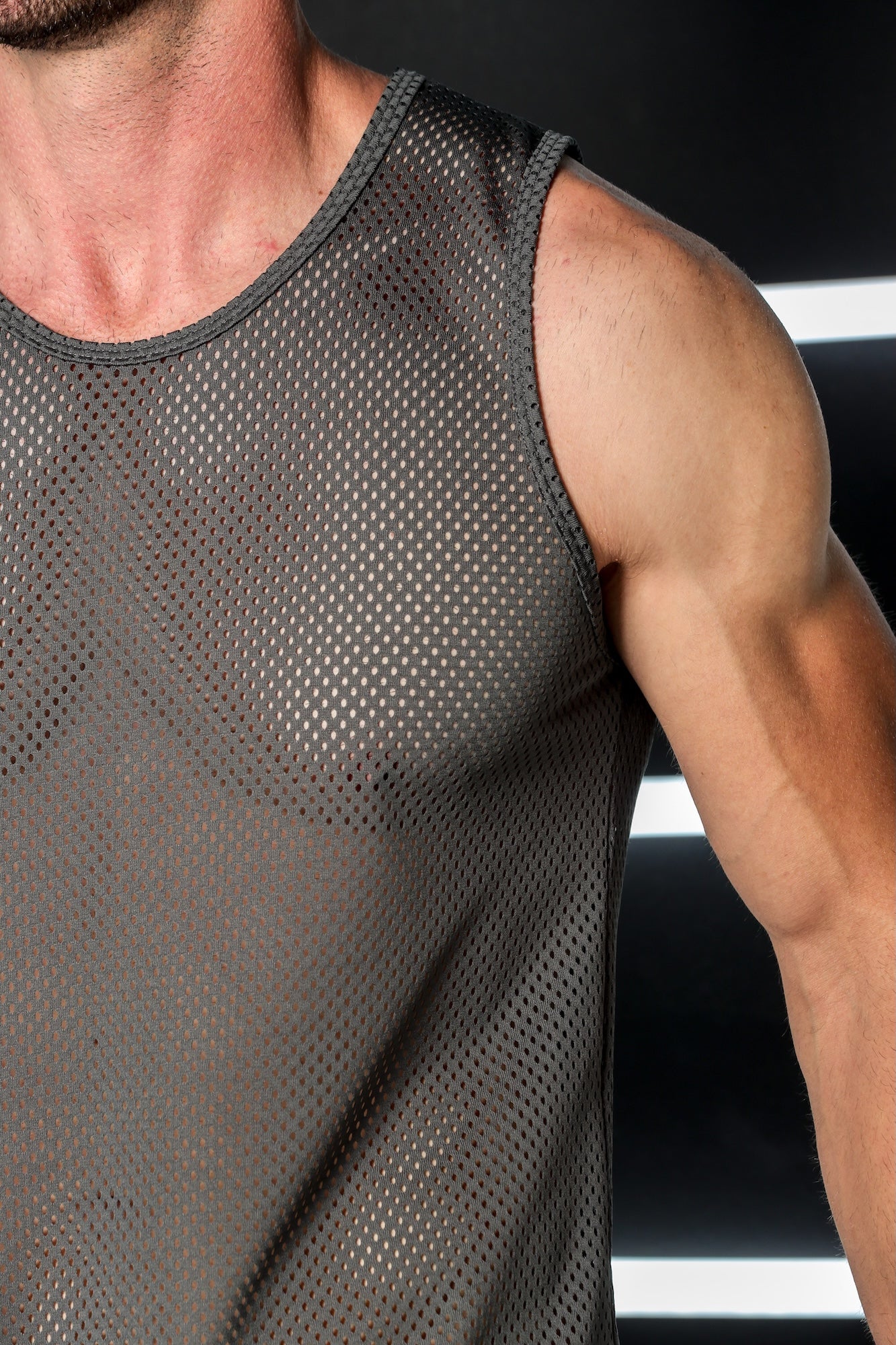 Regata Masculina em Tela Open