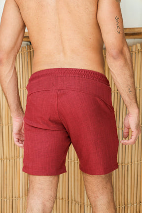 Bermuda Masculina de Linho