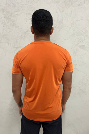 Camiseta Masculina Dry Fit Laranja